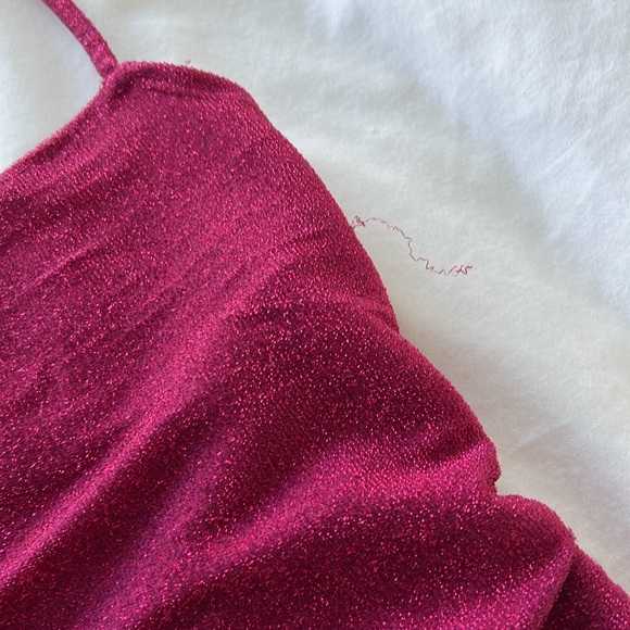 Reformation Breslin Dress - Hot Pink - Size Small - Picture 5 of 15